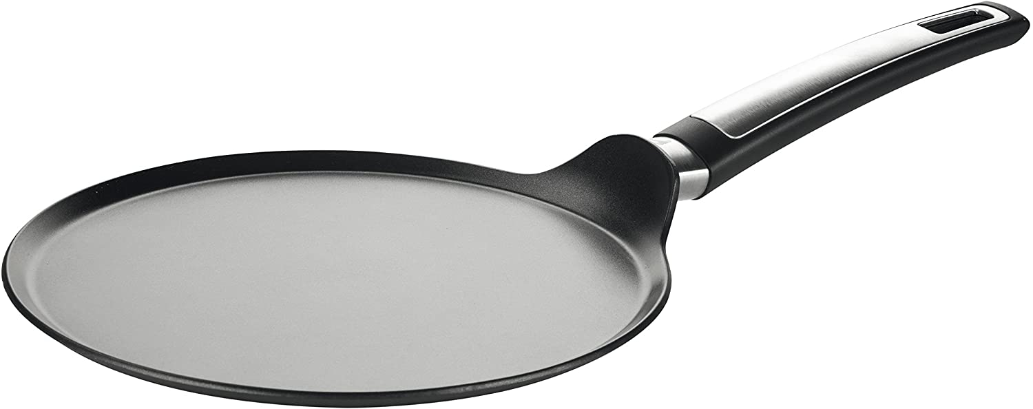 Tescoma i-Premium Crepe Pan Scratch-Resistant Non-Stick Black Stainless Steel Non-Stick / Scratch