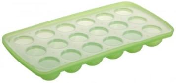 Tescoma Mydrink 12-Piece Silicone Ice Cube Tray Round – Green
