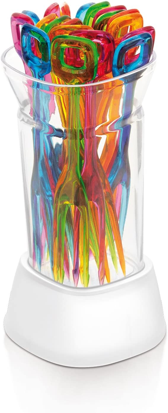 Tescoma Presto 20 x 14 x 6.2 cm Tapas Fork, Multi-Colour