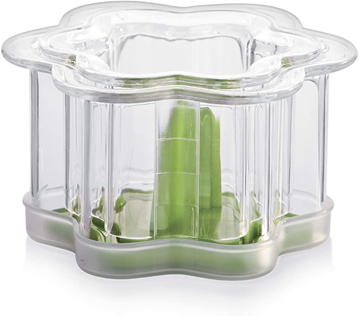 Tescoma Presto Cutters / Moulds, Flowers, Transparent / Green Plastic, 2 Items