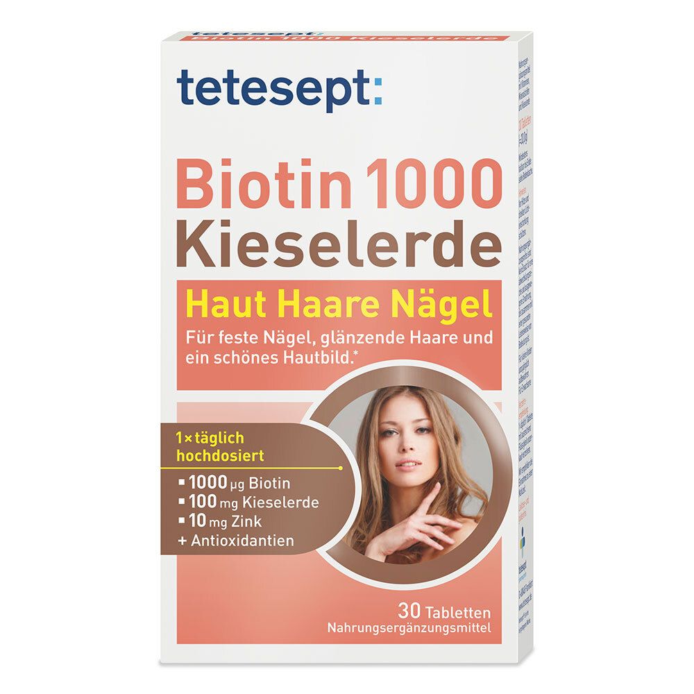 tetesept® Biotin 1000 silica