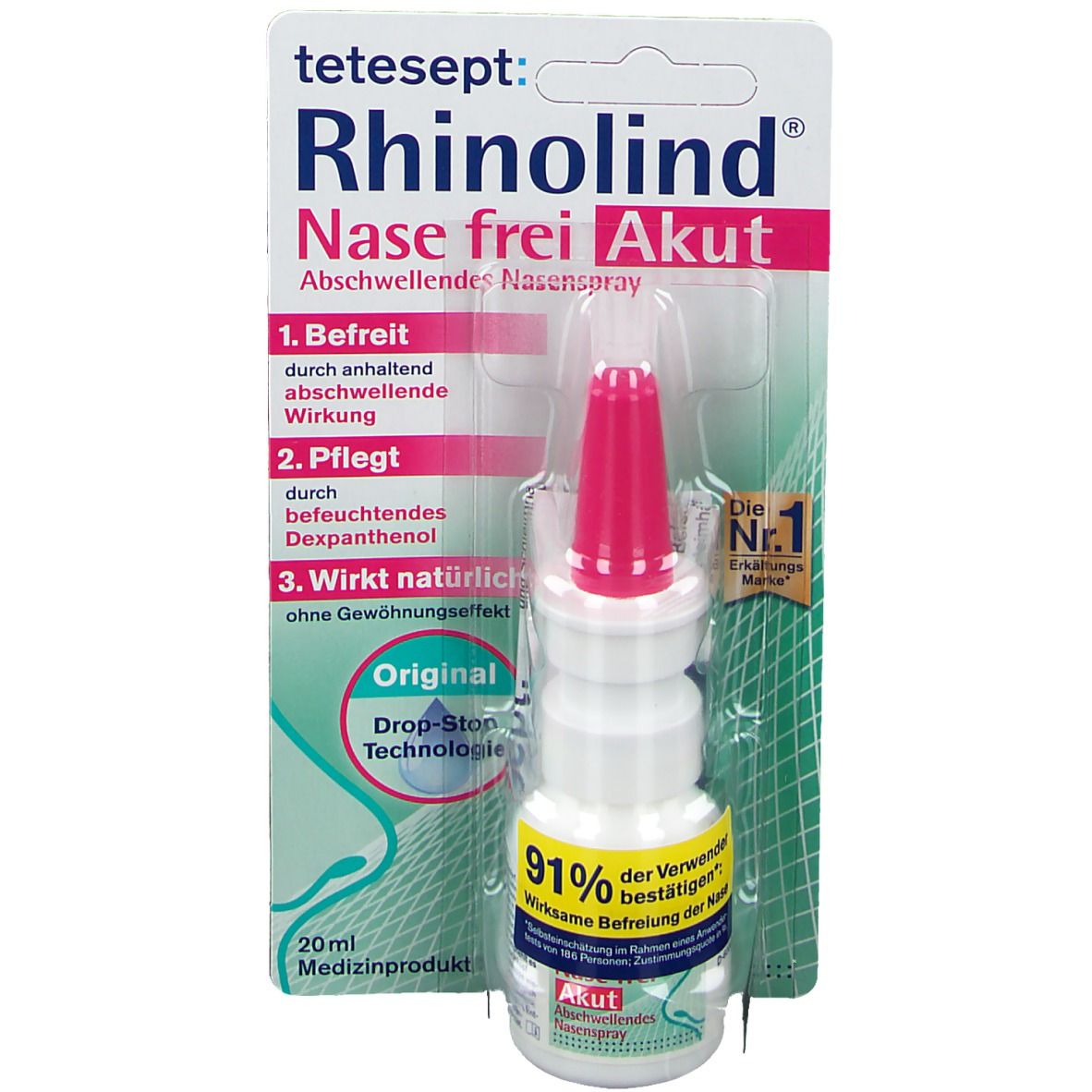 tetesept® rhinolind decongestant nasal spray