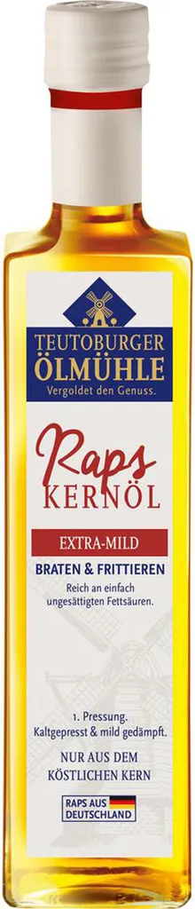 Teutoburger Raps Kernöl zum Braten und frittieren extra mild 500ml
