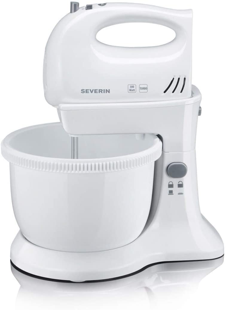 Severin Handheld Mixer Set with Bowl and 300 W Power HM 3810 White/Grey