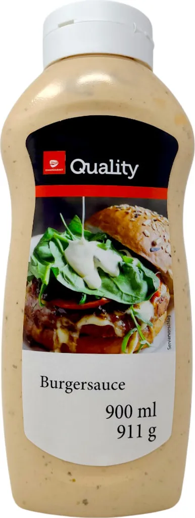 TGQ Burger Sauce 900ml Headstand Bottle Sauce Hamburger Dip