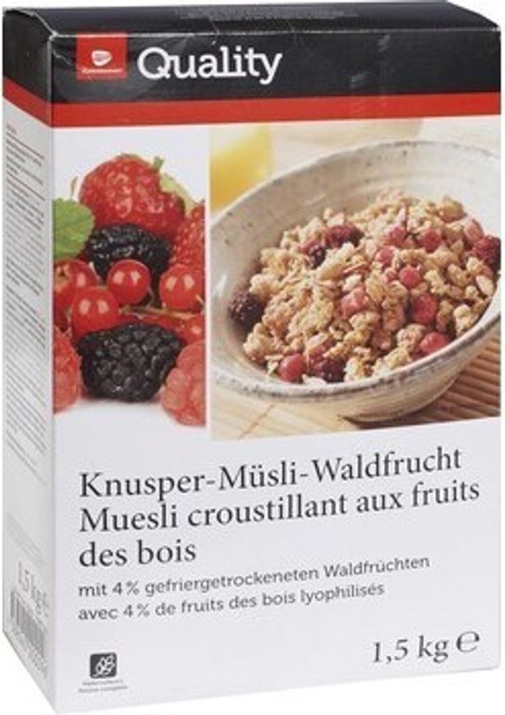 Tgq Waldfrucht knusprig 1.5Kg