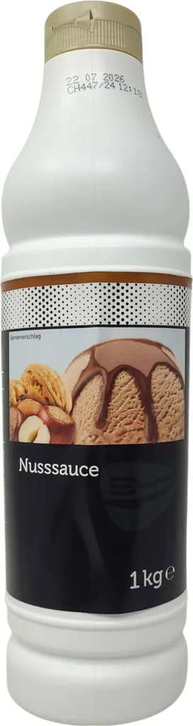 TGS Nut Sauce Dessert Sauce 1kg Squeeze Bottle Ice Cream Dessert Topping Garnish
