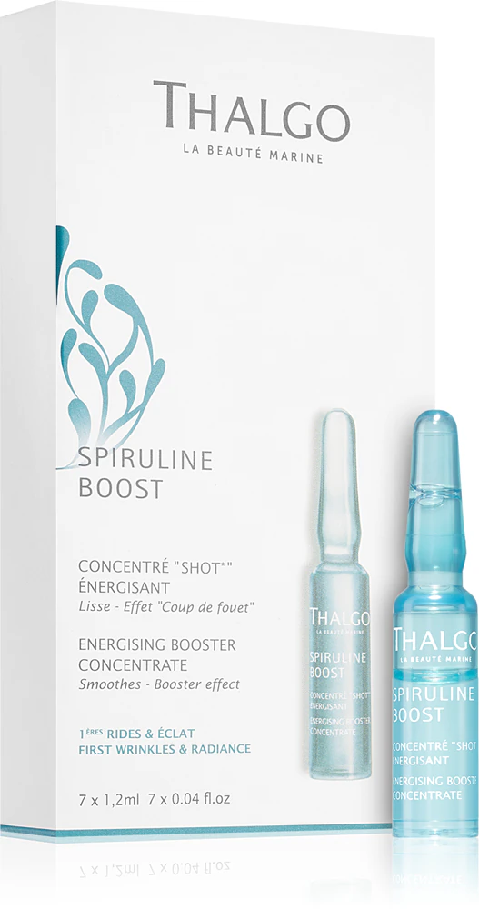 Thalgo Spiruline Boost Energizing Booster Concentrate Essence against wrinkles with vitamin C