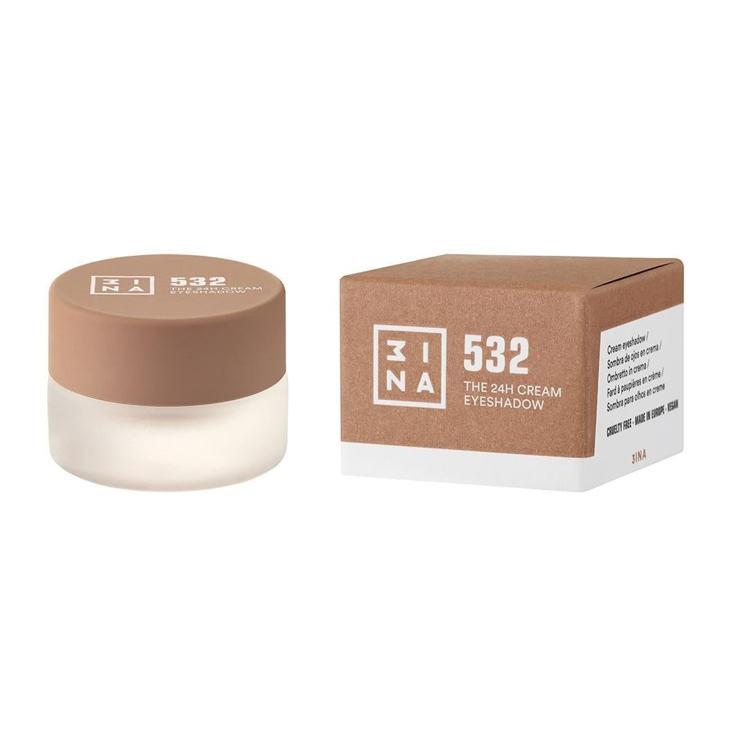 3ina The 24H Cream Eyeshadow, No. 532 - Bronze