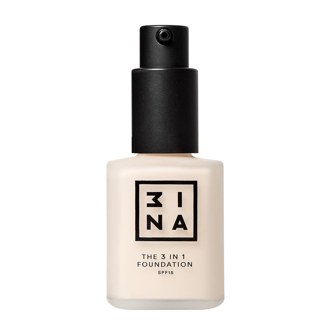 3ina The 3 in 1 Foundation, Nr.208 - Ivory