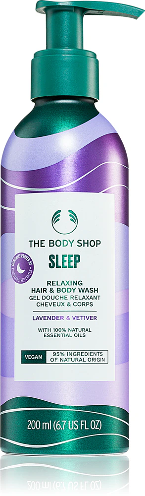 The Body Shop Lavander & Vetiver Shampoo for hair and body