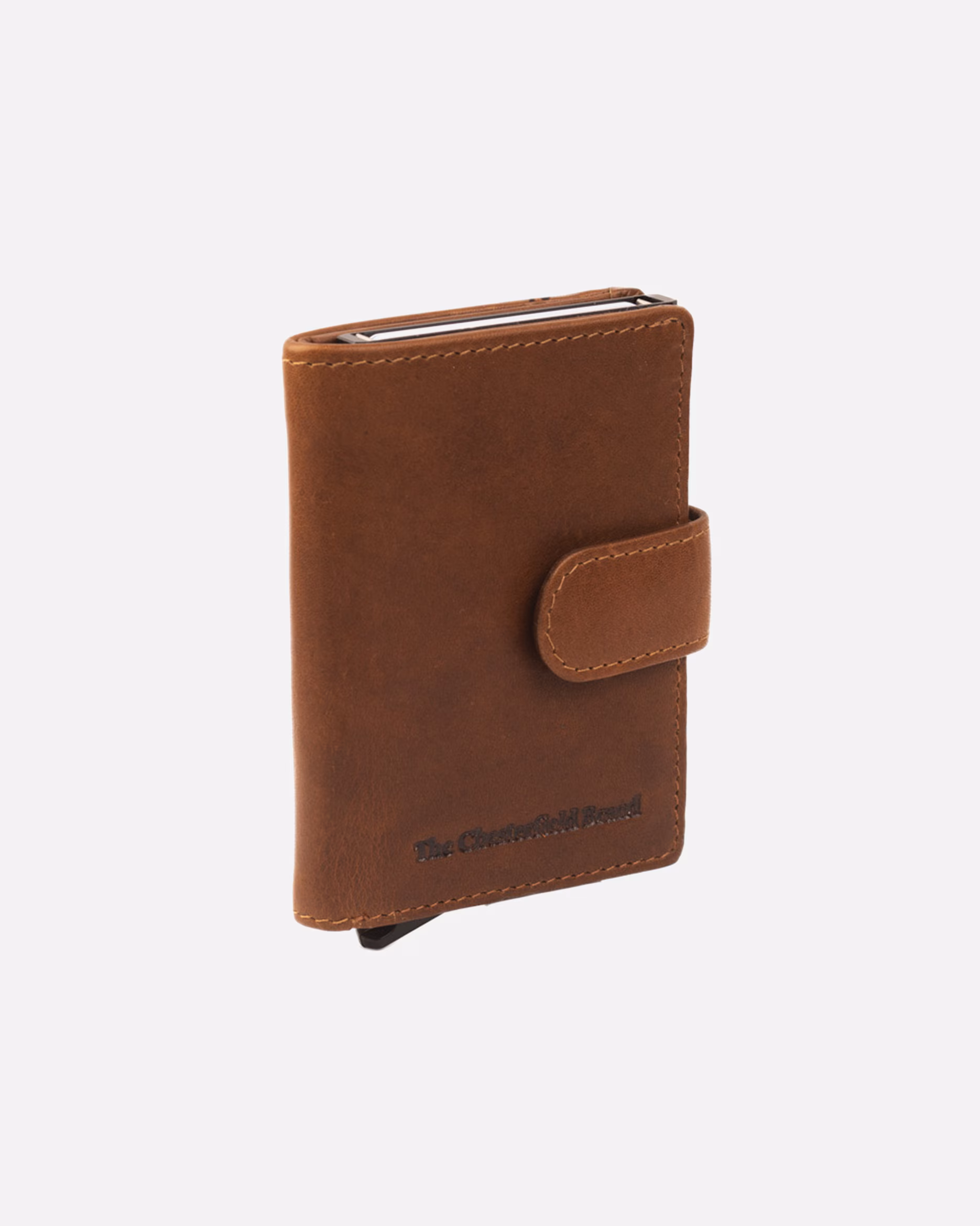 The Chesterfield Brand Case The Chesterfield Brand Wax Pull Up Loughton Credit Card Case RFID Leather 7 cm
