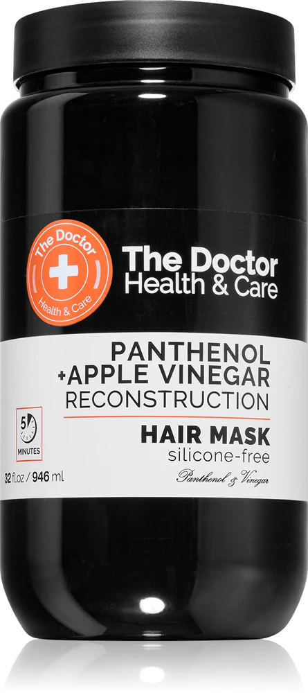The Doctor Panthenol + Apple Vinegar Reconstruction Hair Mask intensive regenerating mask for the hair