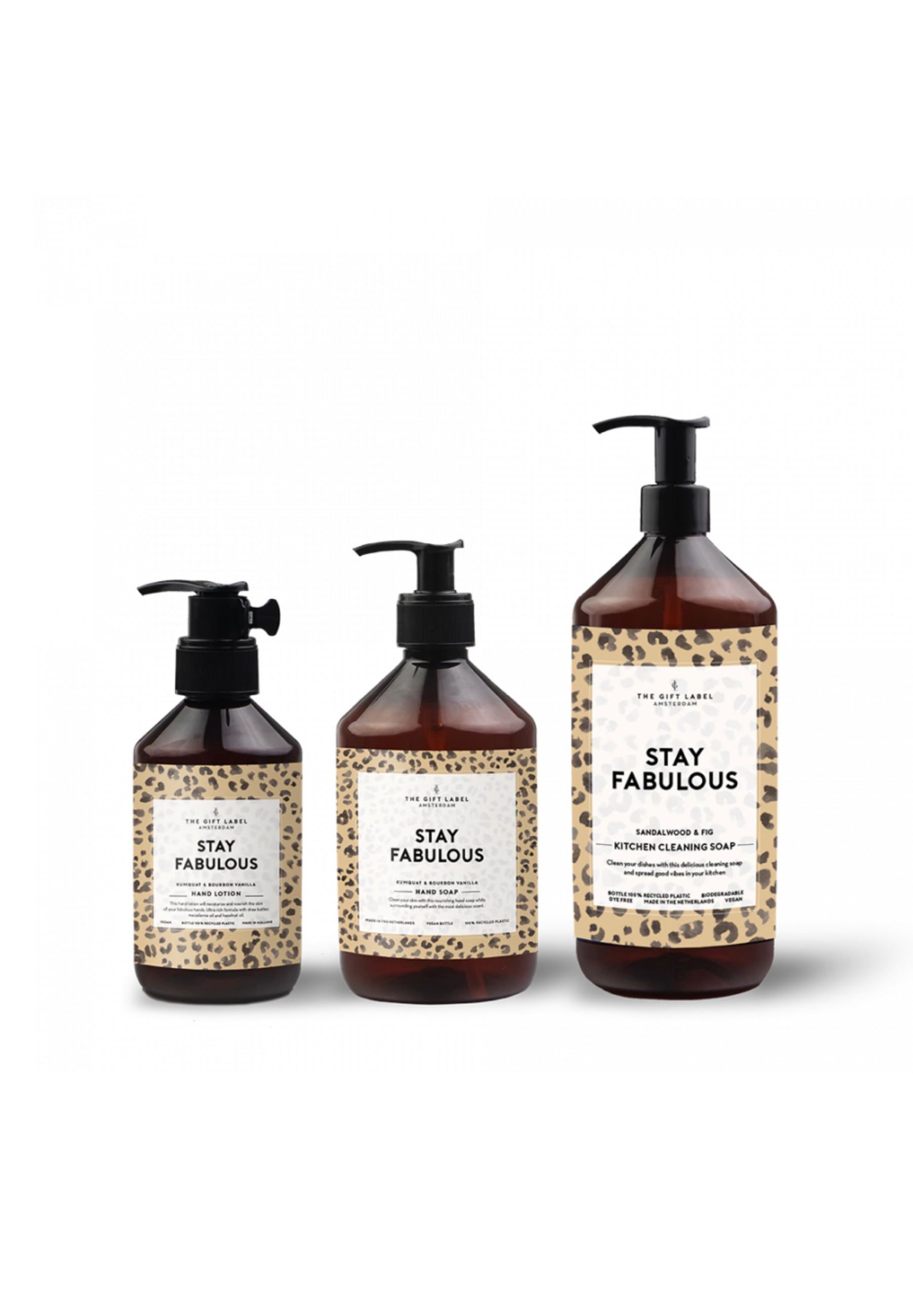 The Gift Label Set Stay fabulous Handpflegeset