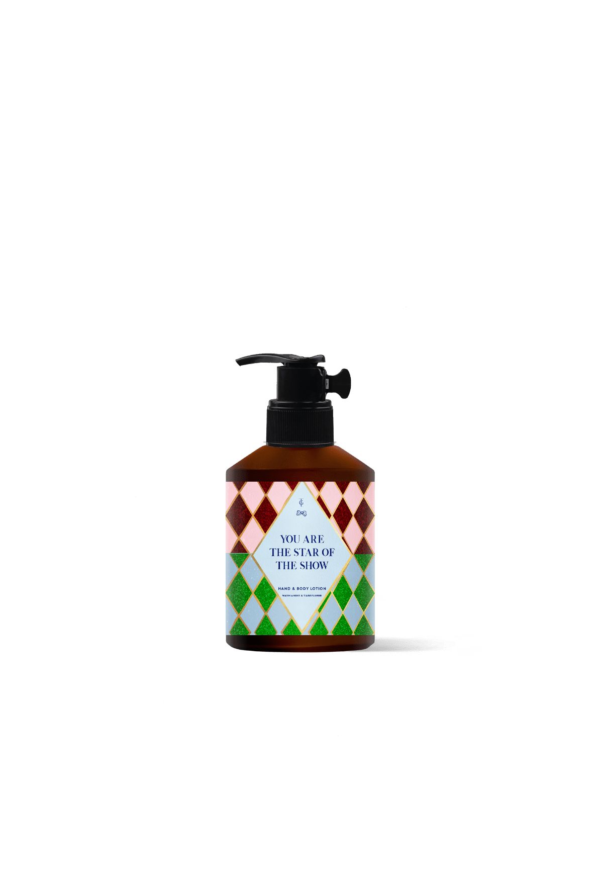 The Gift Label YOU ARE THE STAR OF THE SHOW - Warm Amber & Tiare Flower Body Care Set