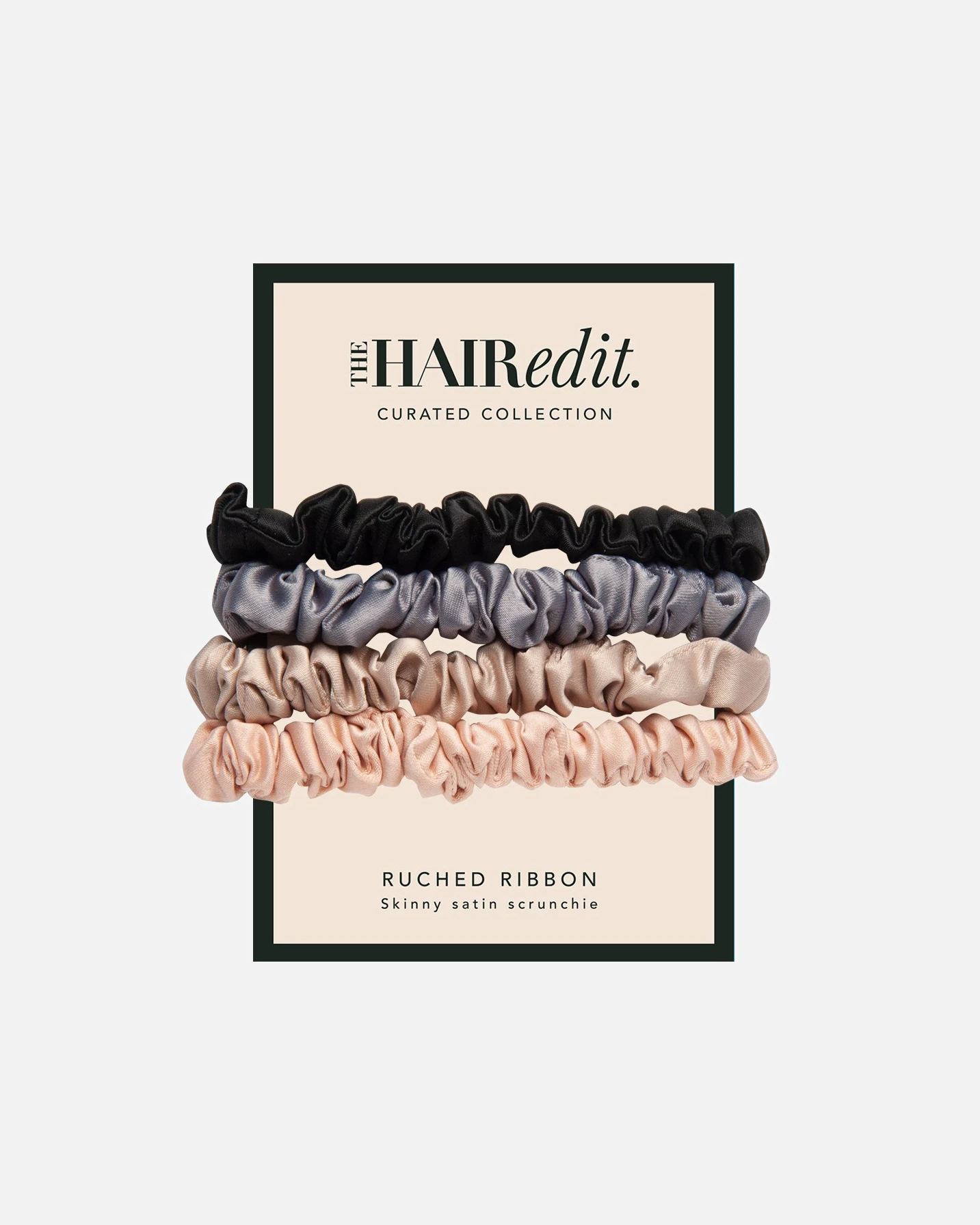 The Hair Edit Haarschmuck Multi-Color Ruched Ribbon Scrunchies