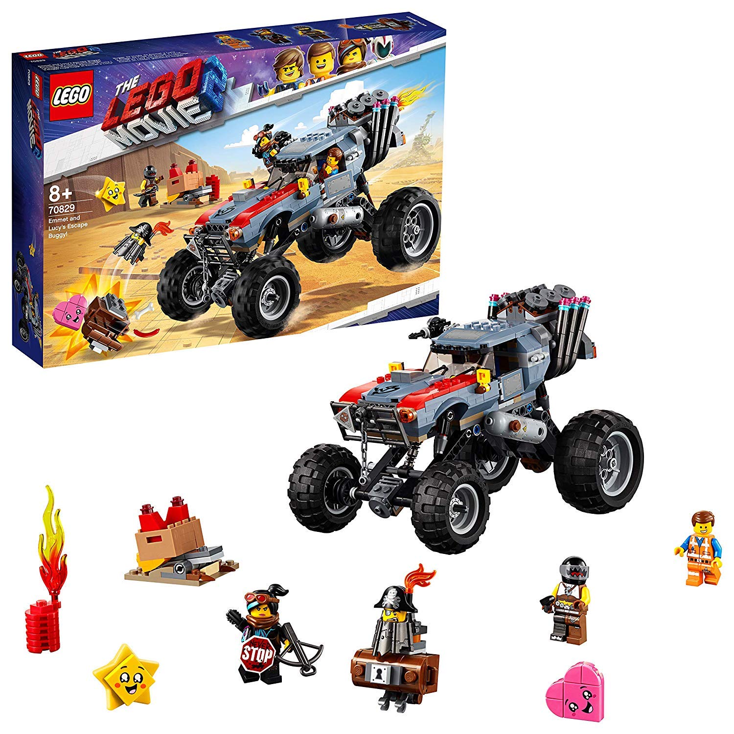 The Lego Movie 2 70829 Emmets And Lucys Escape Buggy