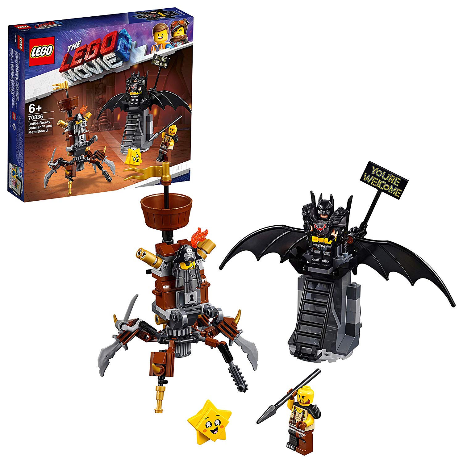 The Lego Movie 2, 70836 Ready To Use Batman™ And Iron Beard