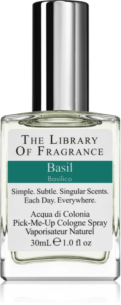 The Library of Fragrance Basil Eau de Cologne Unisex