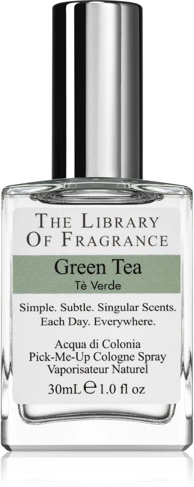 The Library of Fragrance Green Tea Eau de Cologne Unisex