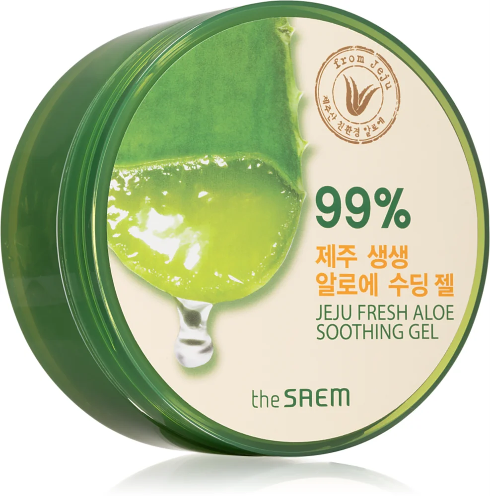 The Saem Jeju Fresh Aloe 99% moisturizing and soothing cream