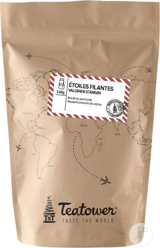 Thé Teatower Shooting Star Cinnamon Vanilla Herbal Tea 100g