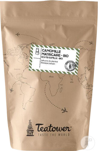 Thé Teatower Tea Chamomile Organic Apple Blossom With Bitter Aftertaste Herbal Tea