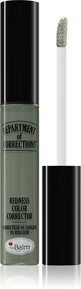 theBalm Department of Corrections Redness Color Corrector brightening CC cream for skin redness