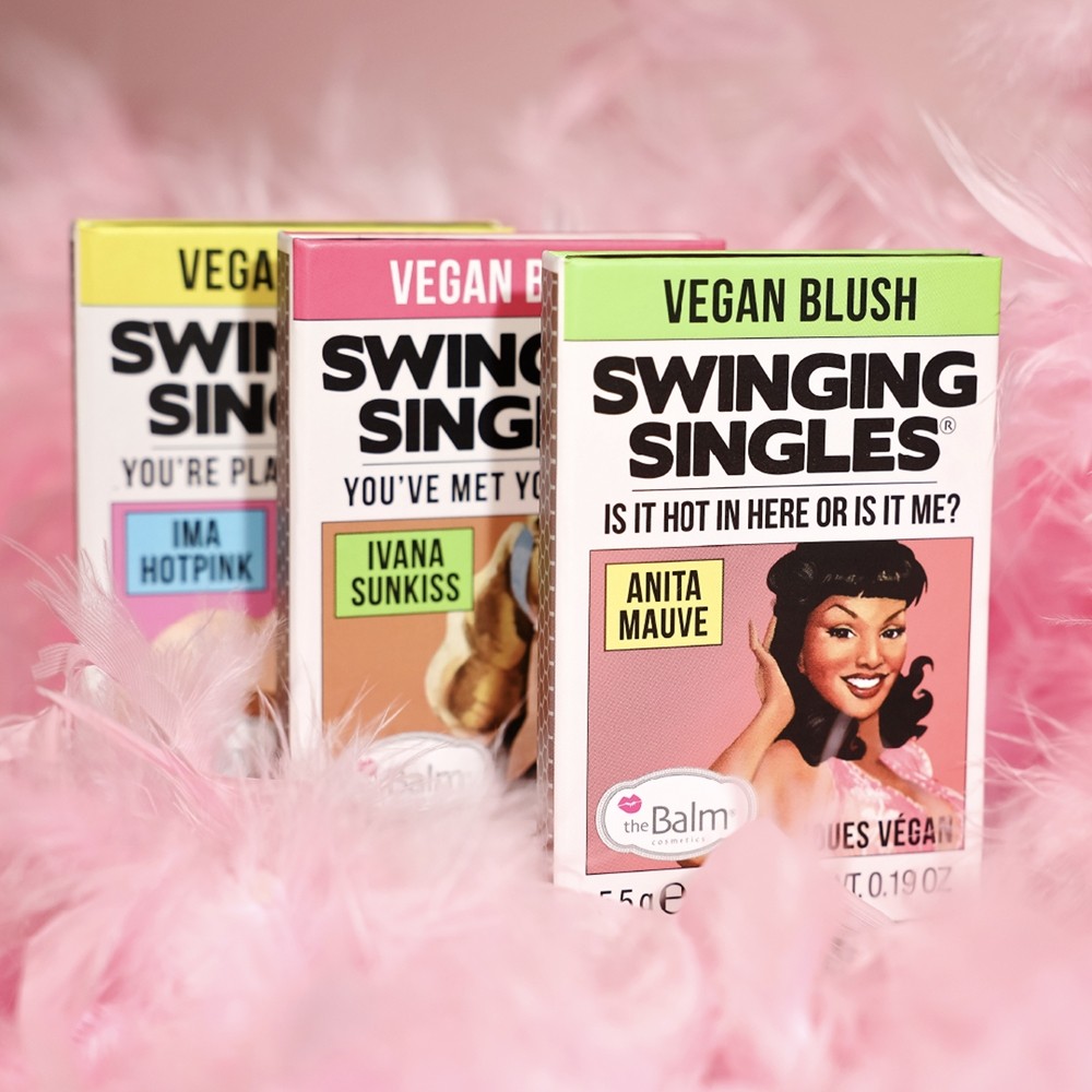 theBalm Swinging Singles Blush compact blusher