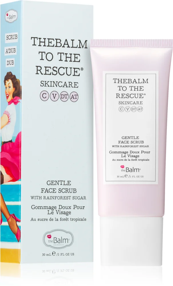 theBalm To The Rescue® Gentle Face Scrub gentle cleansing peeling for the face