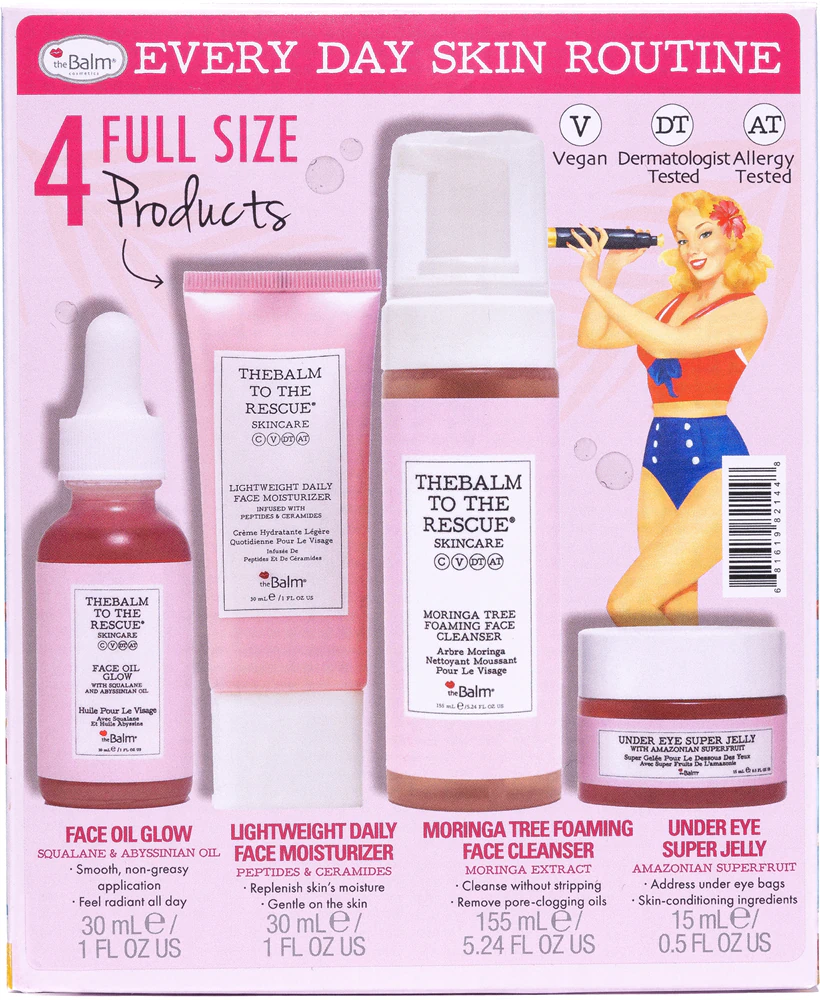 theBalm To The Rescue® Skincare Collection Facial Gift Set