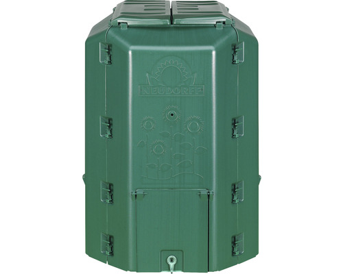 Thermal composter Neudorff DuoTherm 530 l 82 x 82 x 115 cm green