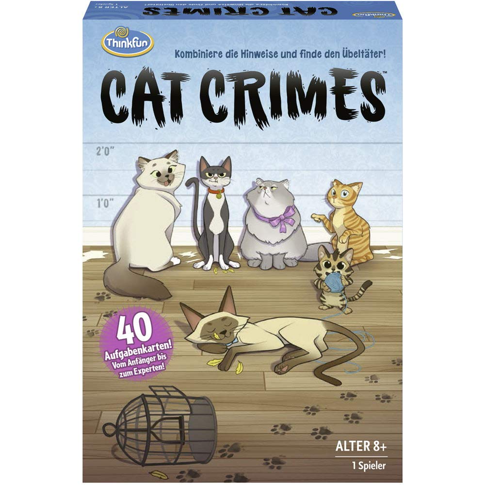 Ravensburger Thinkfun 76366 Cat Crimes