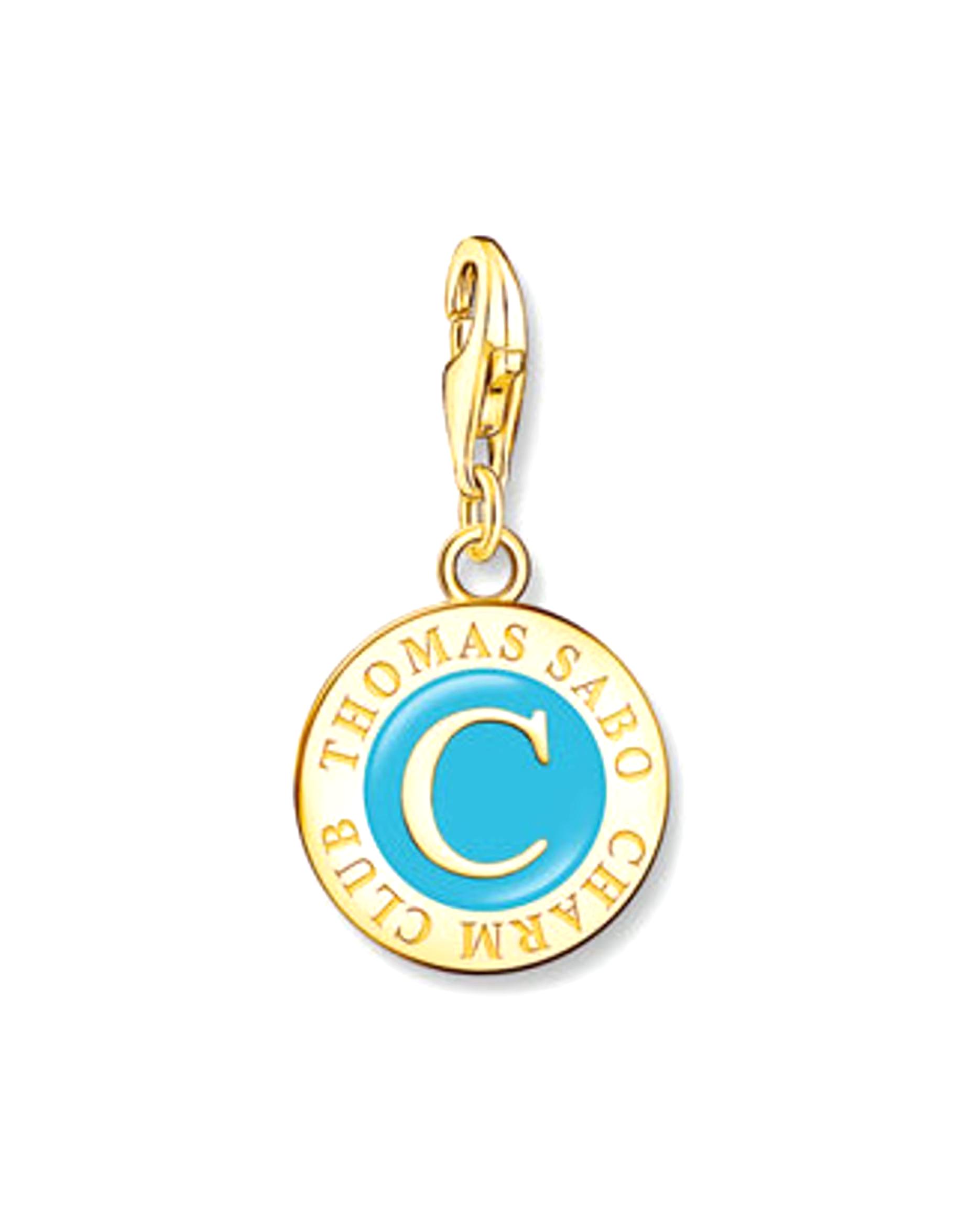 Thomas Sabo pendant charm silver, enamel