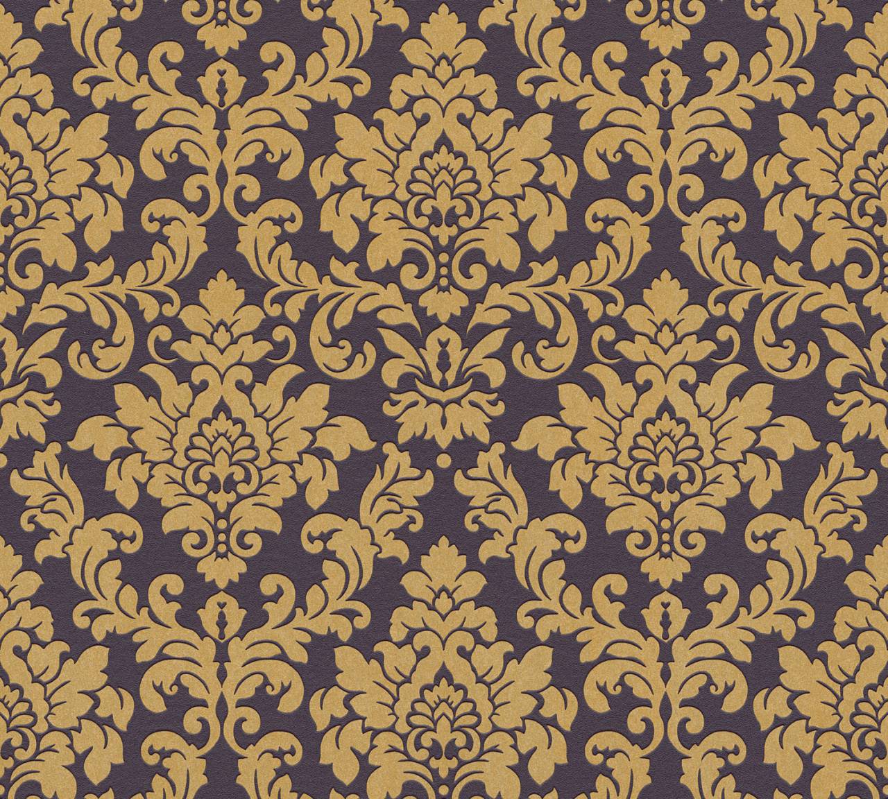 Thomas Non-Woven Wallpaper Baroque Brown/Gold Tlt015 - 360895