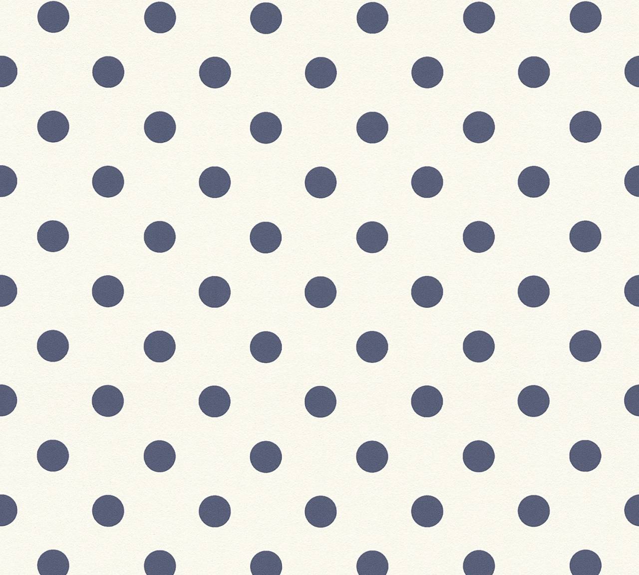 Thomas Non-Woven Wallpaper Dots White/Blue Tlt024 - 363367