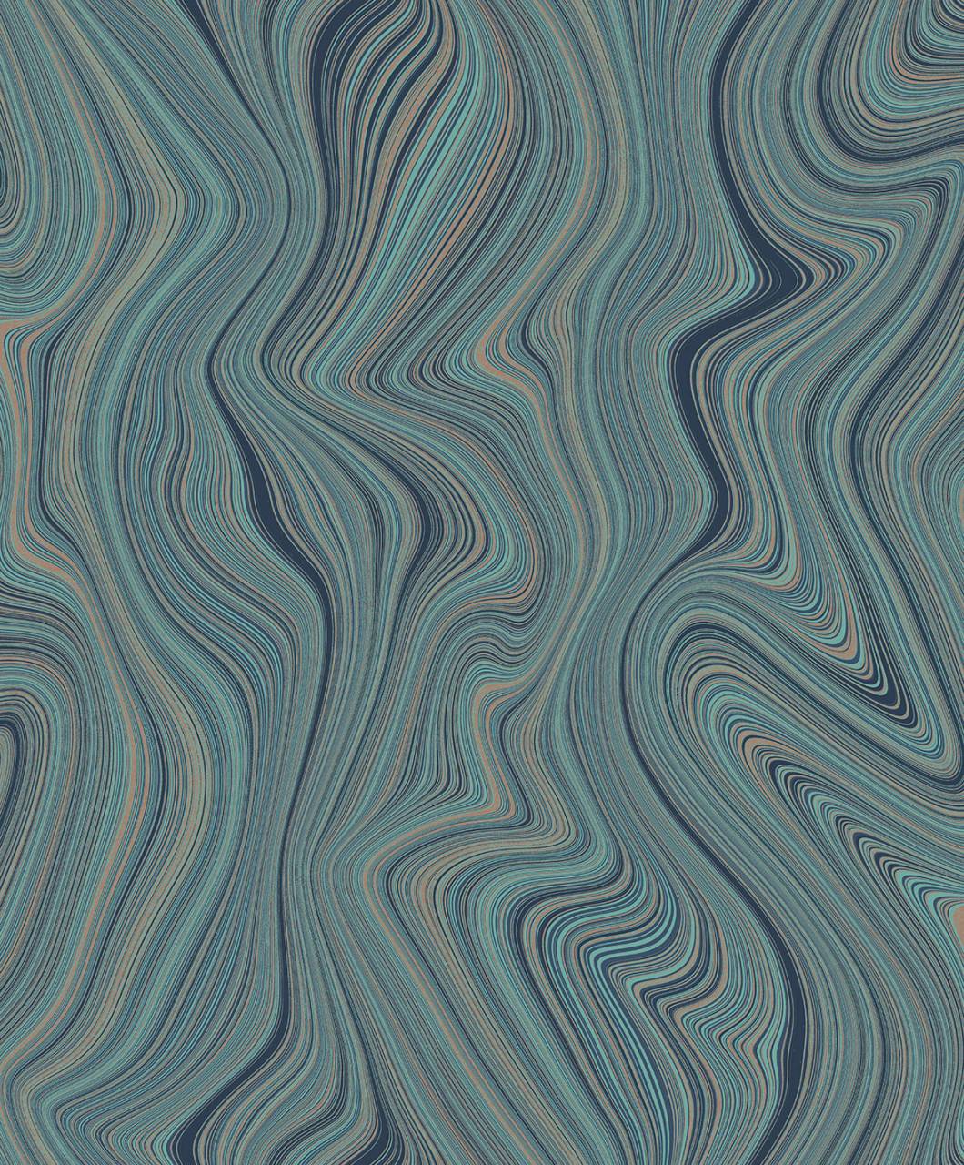 Thomas Non-Woven Wallpaper Soleggiato Blue Green