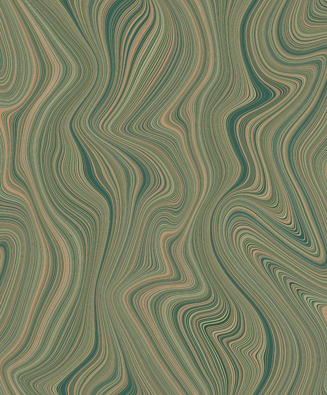 Thomas Non-Woven Wallpaper Soleggiato Emerald Green