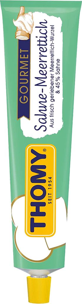 Thomy Gourmet Sahne Meerrettich mild cremiger Geschmack 190g