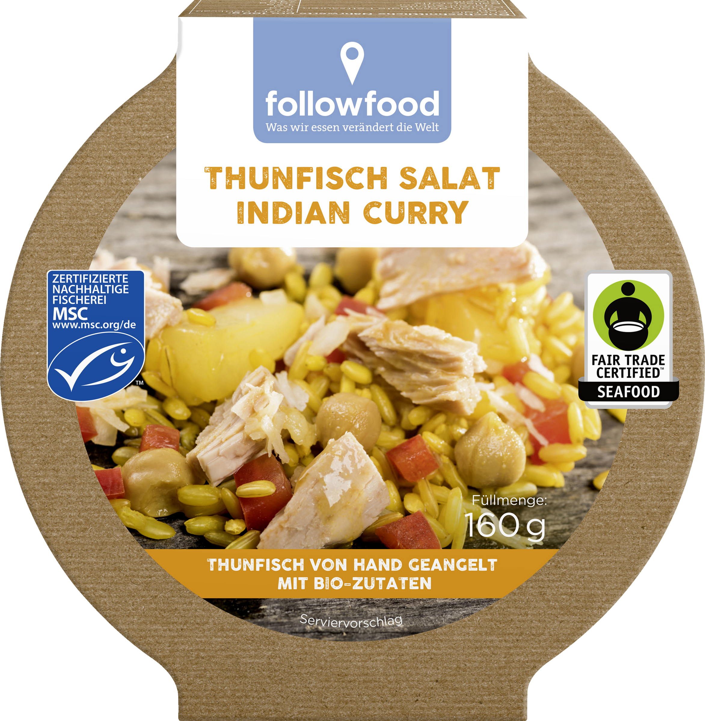 Followfood Tuna salad Indian curry