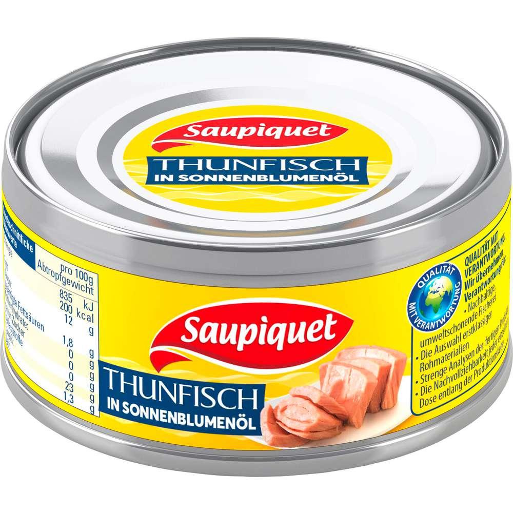 Tuna pieces in sunflower oil