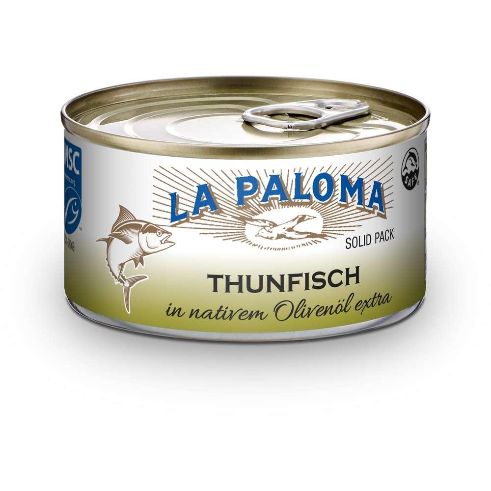 Tuna fillet in olive oil