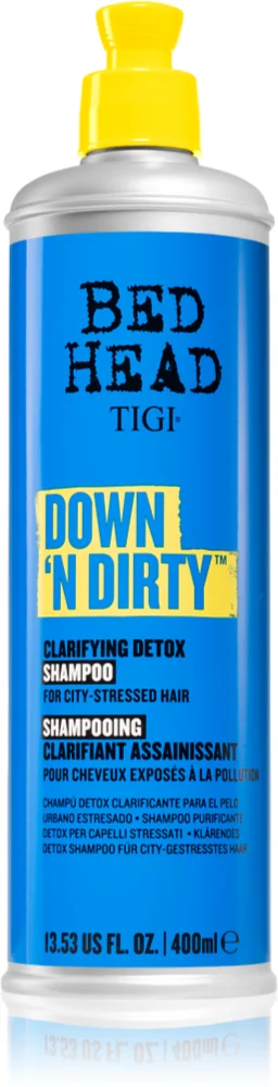 TIGI Bed Head Downn Dirty cleansing detox shampoo for daily use