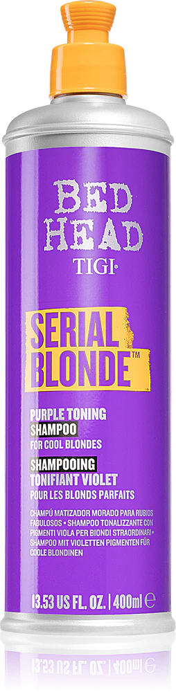 TIGI Bed Head Serial Blonde silver shampoo and tint shampoo for blonde and mixed hair