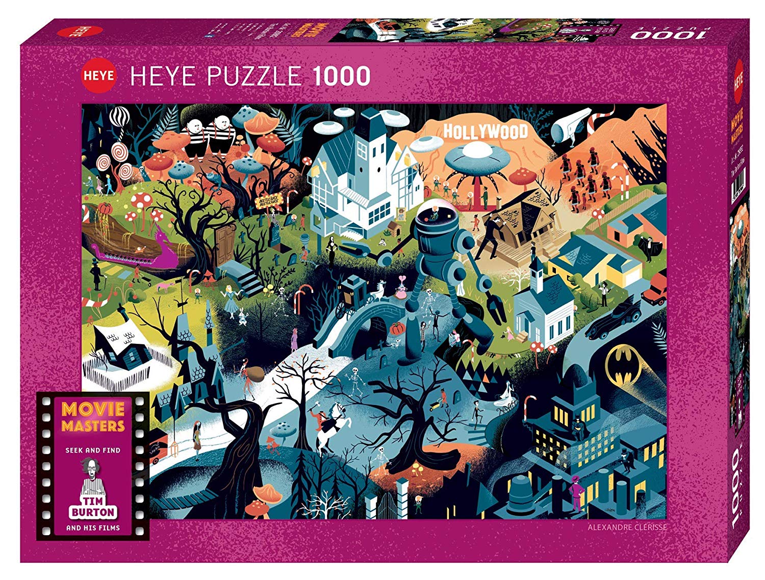 Tim Burton Films Puzzle