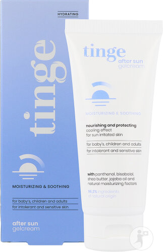 Tinge After Sun Refreshing And Moisturizing Cream-Gel Tube 100ml