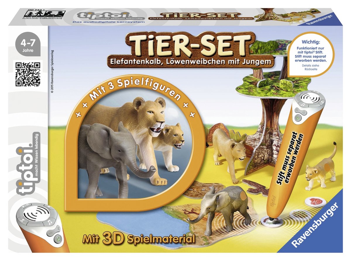 Ravensburger Tiptoi Tier Set The Lion