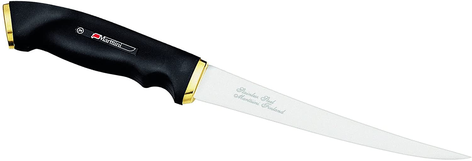 Marttiini Knife, 10cm blade, rubber handle - 10 CM