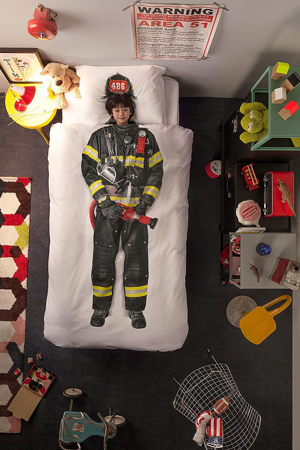 Bed Linen Firefighter Design