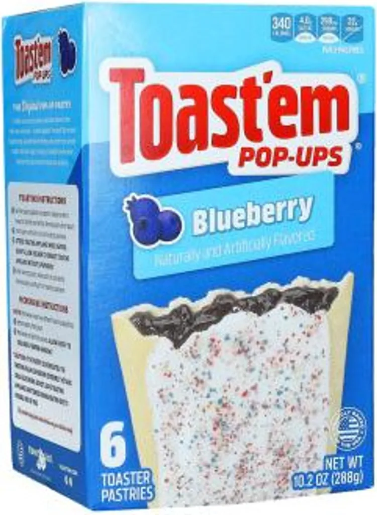 Toastem Pop-Ups Blueberry 288g (MHD 28.02.2025)
